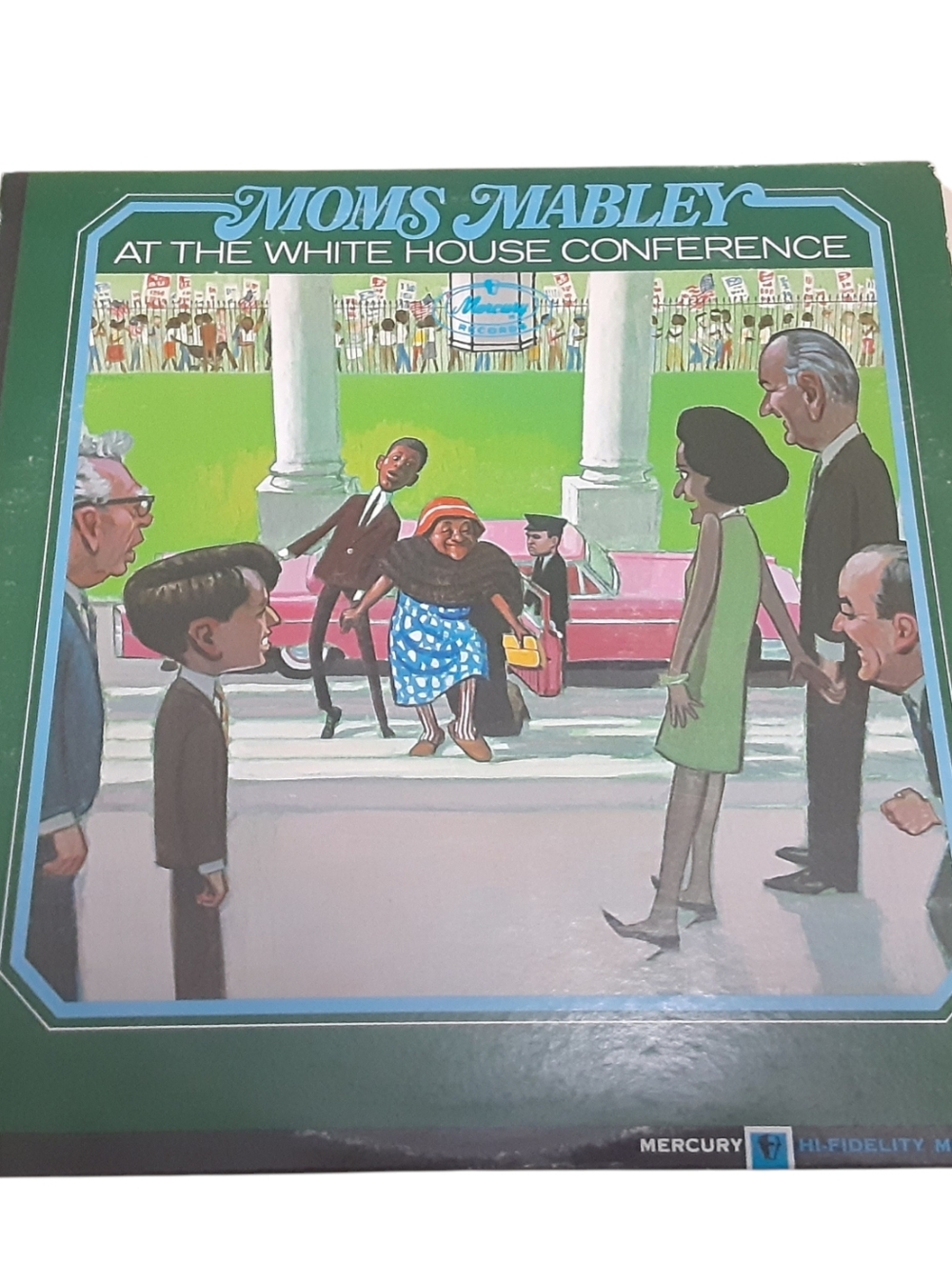 Moms Mabley at The White House Conference 1966 Comedy LP Vinyl Record SR 61090